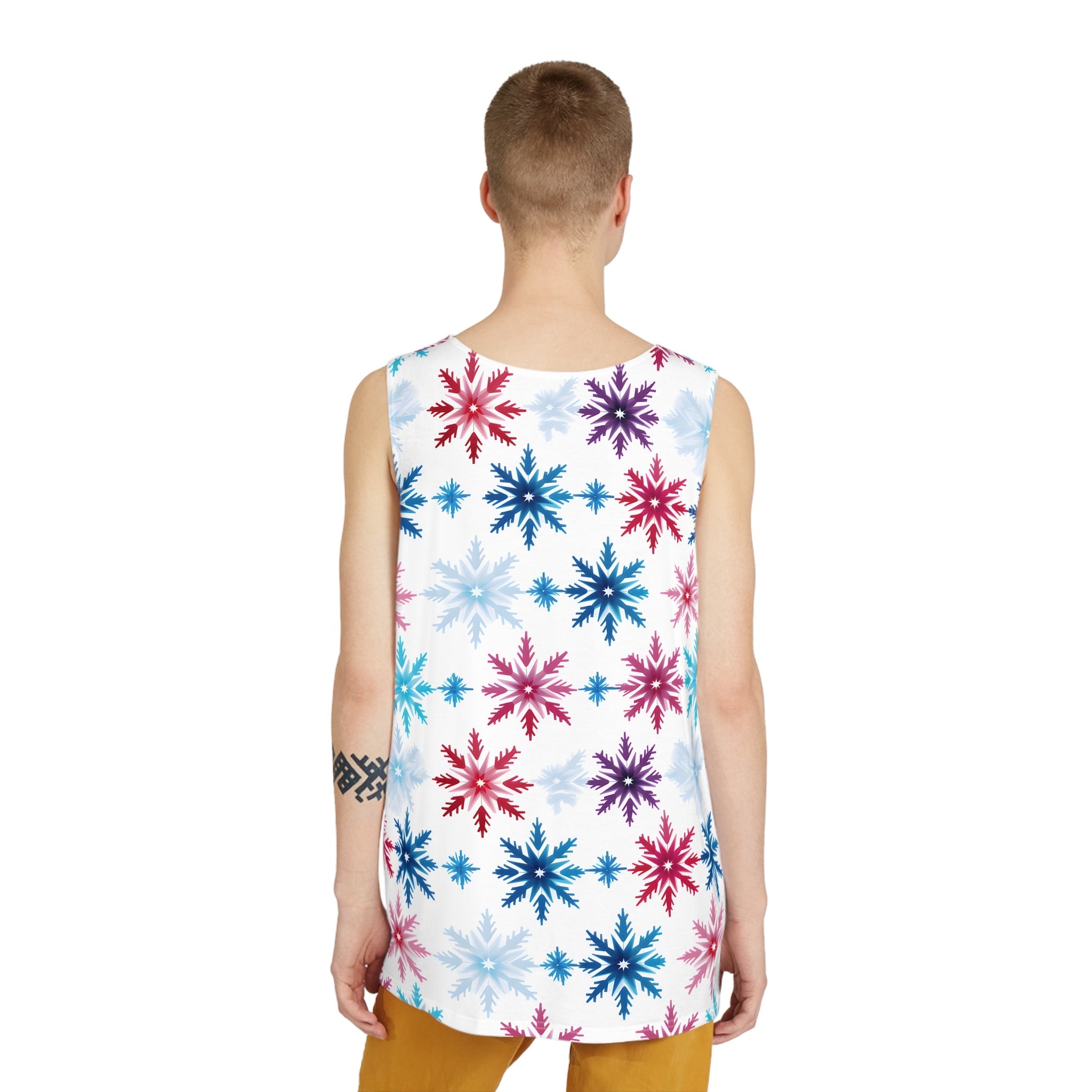 TAnk - Men's Colorado Snowflakes Tank Top - Acid Daddy