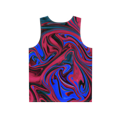 Tank Tops - Azure Shades Festival Tank Top - Acid Daddy