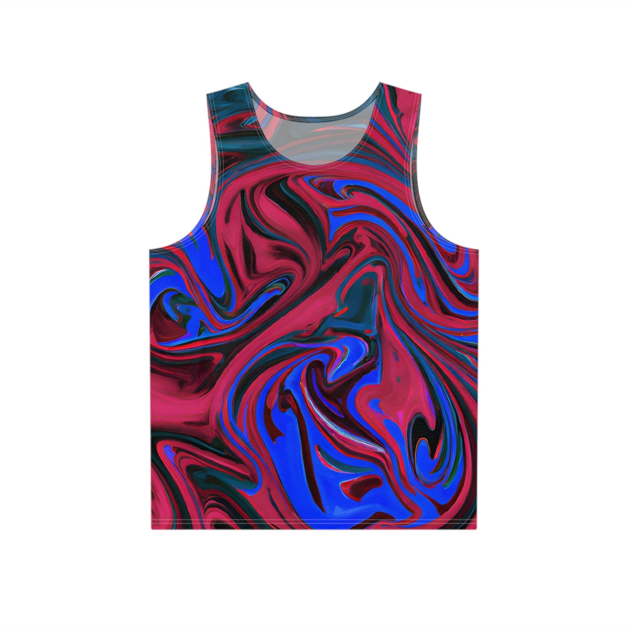 Tank Tops - Azure Shades Festival Tank Top - Acid Daddy