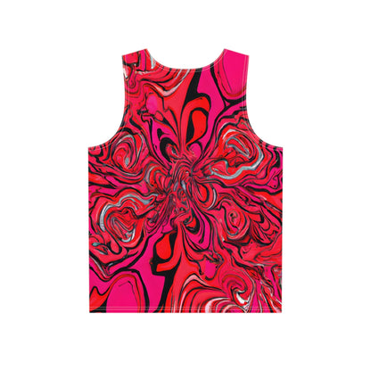 Tank Tops - Lovely Pink Trip Tank Top - Acid Daddy