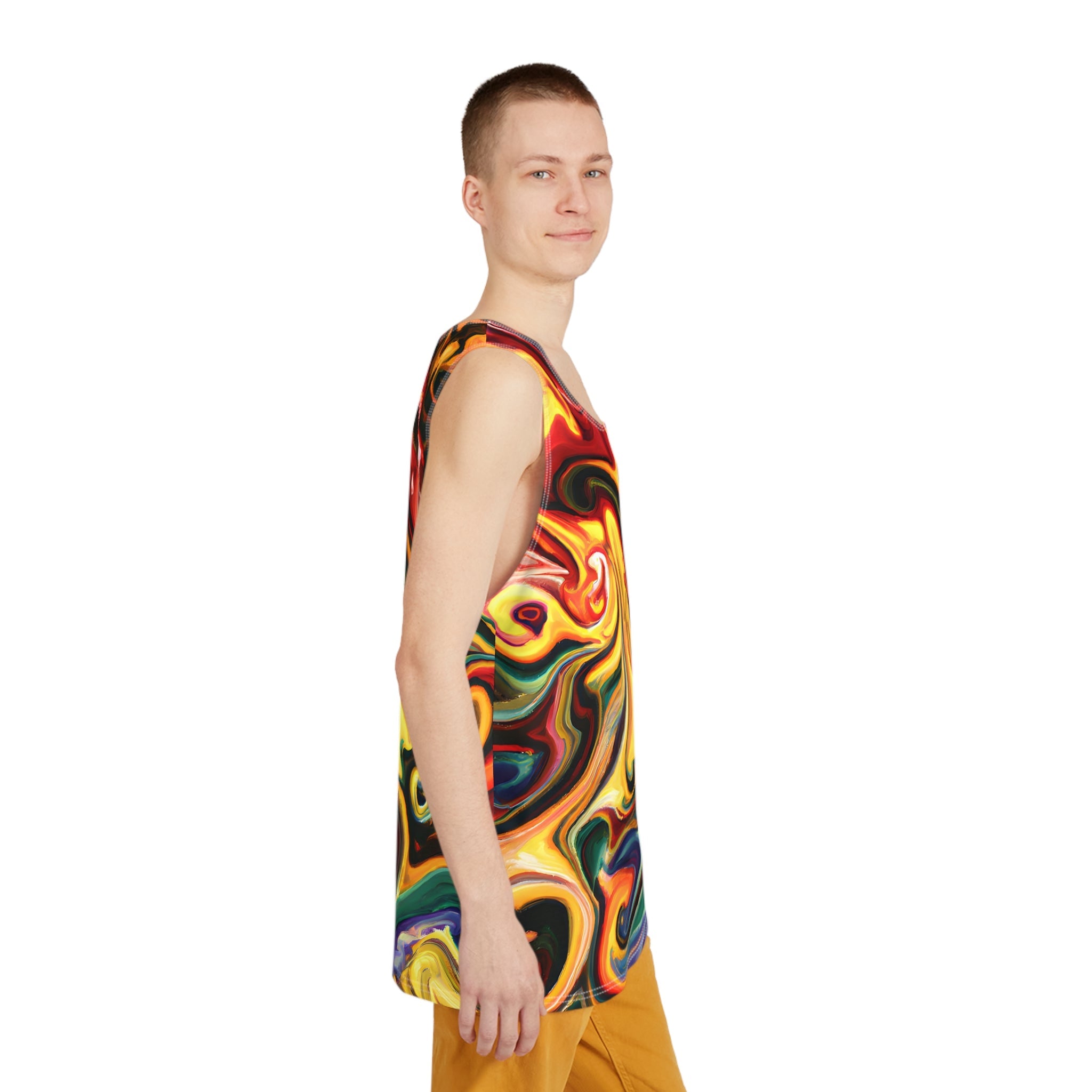 Tank Tops - Spicy Swirls Tank Top - Acid Daddy