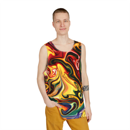 Tank Tops - Spicy Swirls Tank Top - Acid Daddy