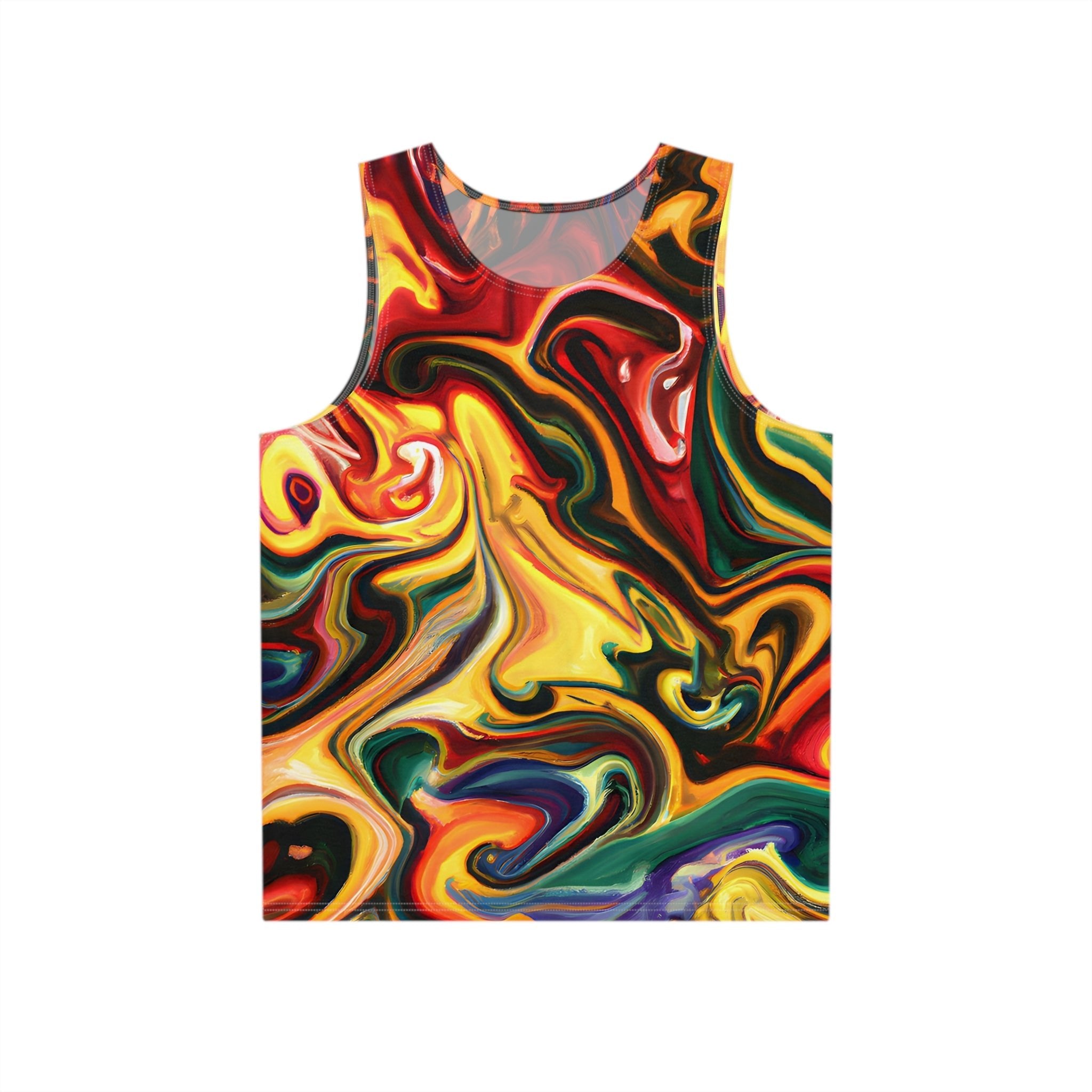 Tank Tops - Spicy Swirls Tank Top - Acid Daddy