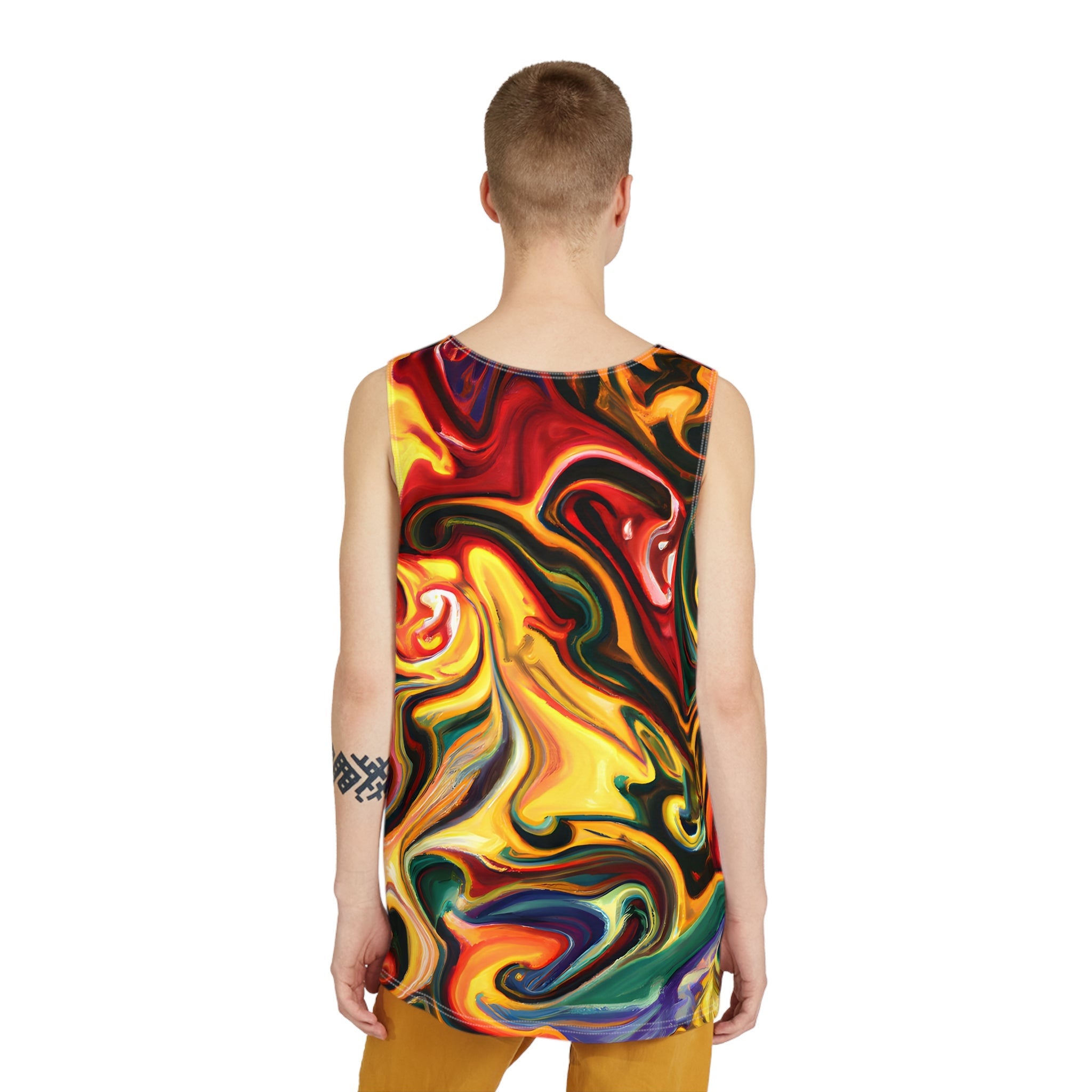 Tank Tops - Spicy Swirls Tank Top - Acid Daddy