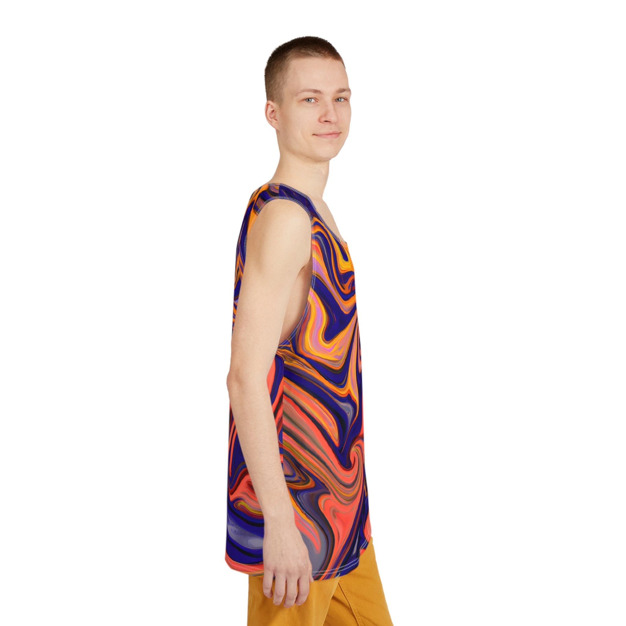 Tank Tops - Transcendent Zen Tank Top - Acid Daddy