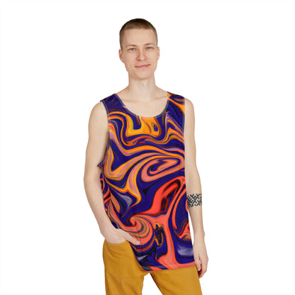 Tank Tops - Transcendent Zen Tank Top - Acid Daddy