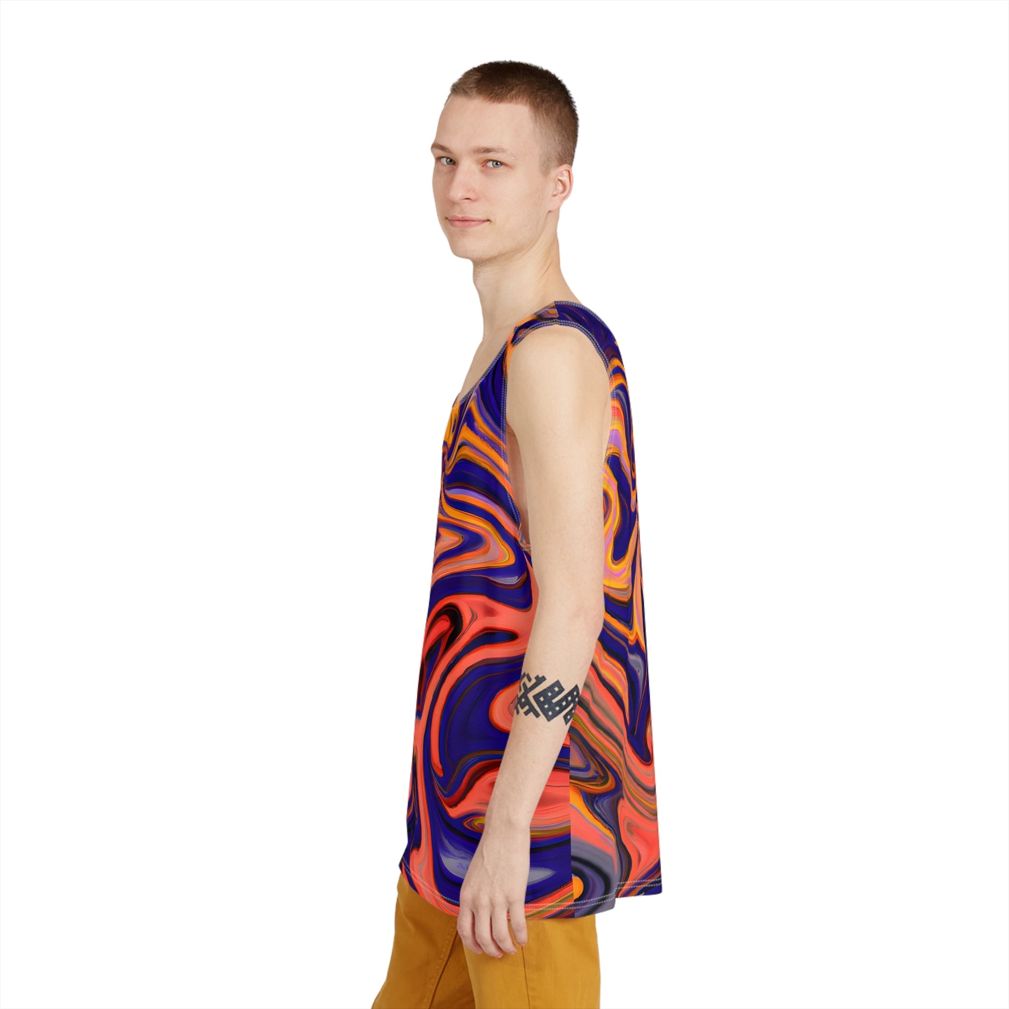 Tank Tops - Transcendent Zen Tank Top - Acid Daddy