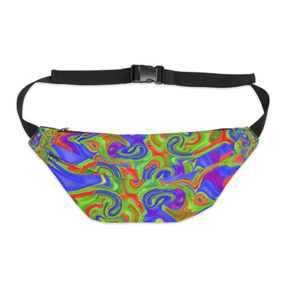 Fanny Packs - Trippy Acid Drip Rave Festival Fanny Pack (Large) - Acid Daddy