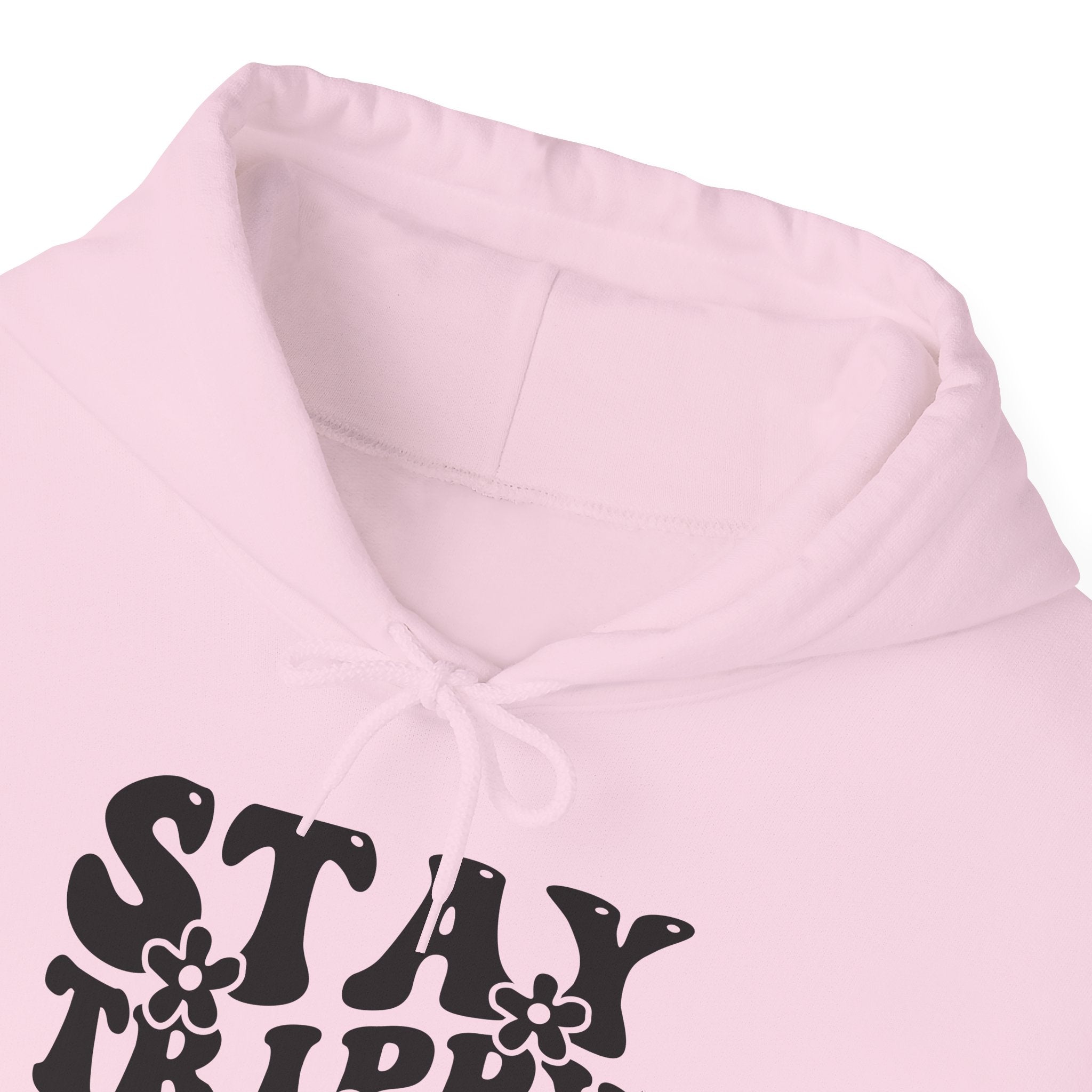 Festival Gear - Hoodie - Trippy Hippie Slogan Winter Hoodie (Front Print) - Acid Daddy