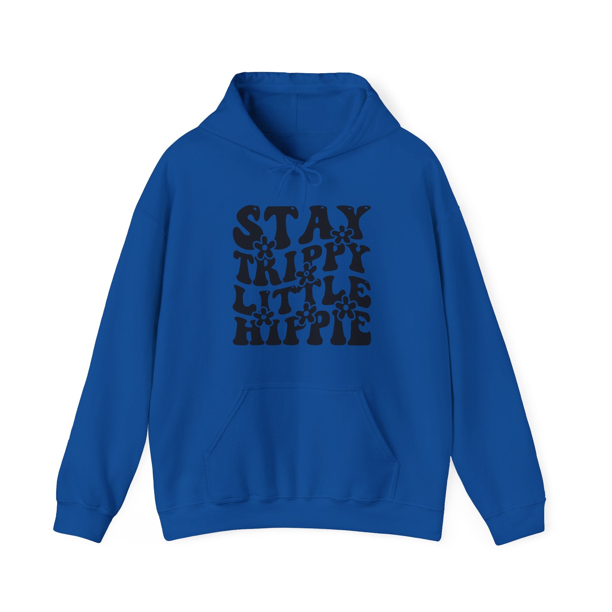 Hoodie - Trippy Hippie Slogan Winter Hoodie (Front Print) - Acid Daddy