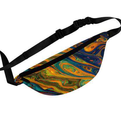 Fanny Packs - Trippy Jupiter Rising Trippy Fanny Pack (Medium) - Acid Daddy