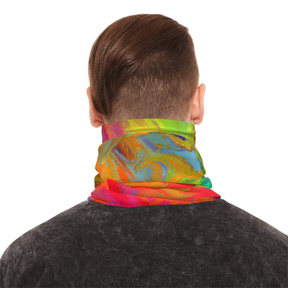 Gaiters - Trippy Vibrant Blast Midweight Neck Gaiter - Acid Daddy