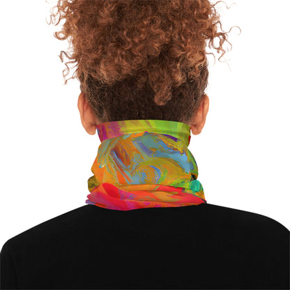 Gaiters - Trippy Vibrant Blast Midweight Neck Gaiter - Acid Daddy