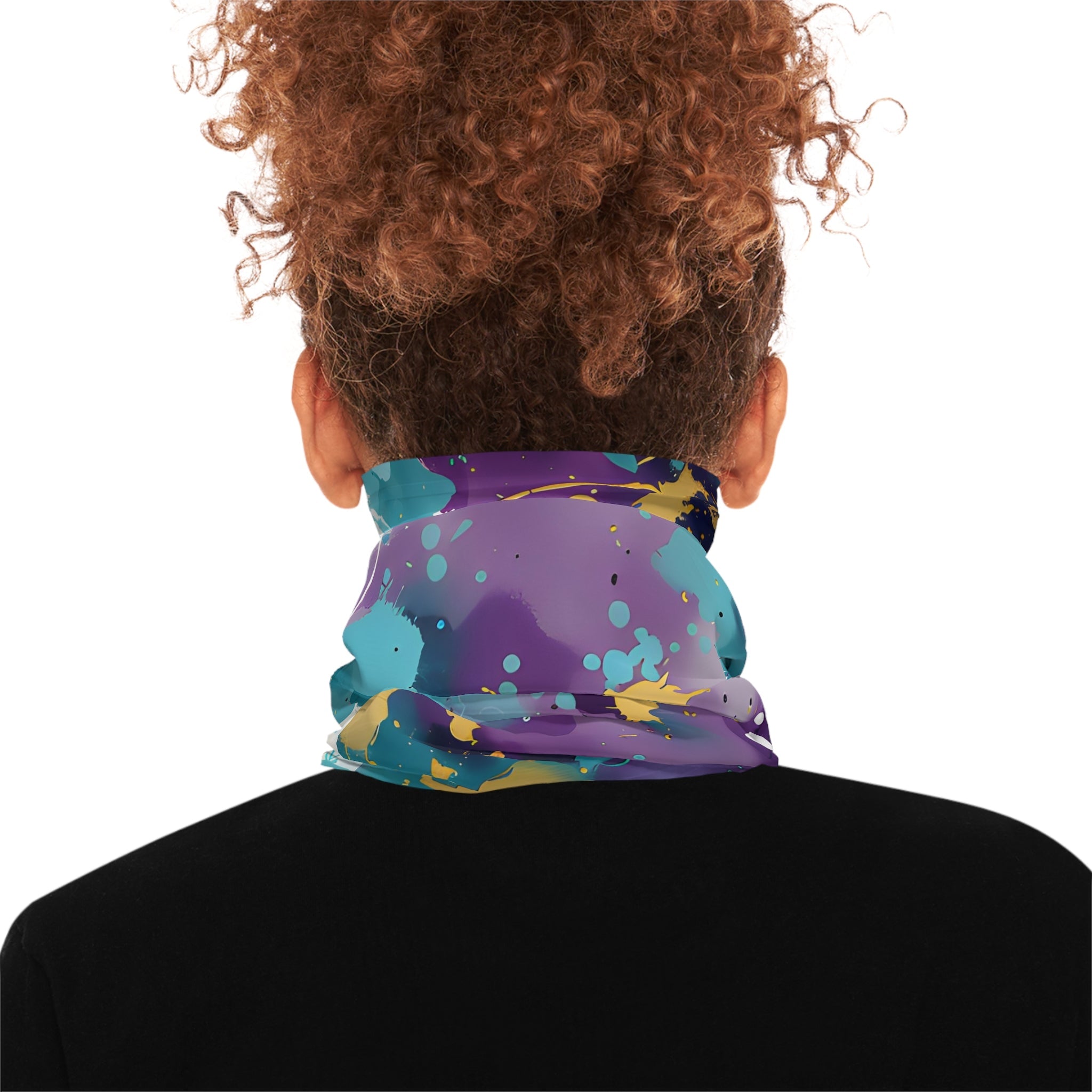 Gaiters - TurqGold Splash Fest Lightweight Neck Gaiter - Acid Daddy