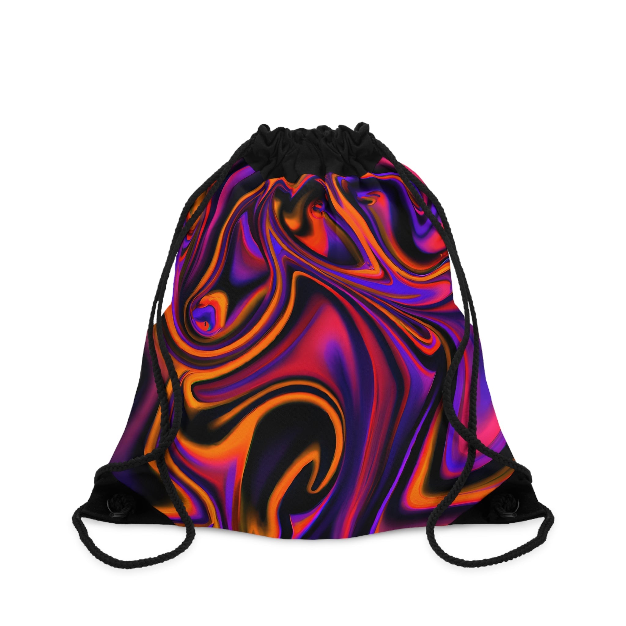 Bags - Twilight Depths Vibrant Drawstring Bag - Acid Daddy