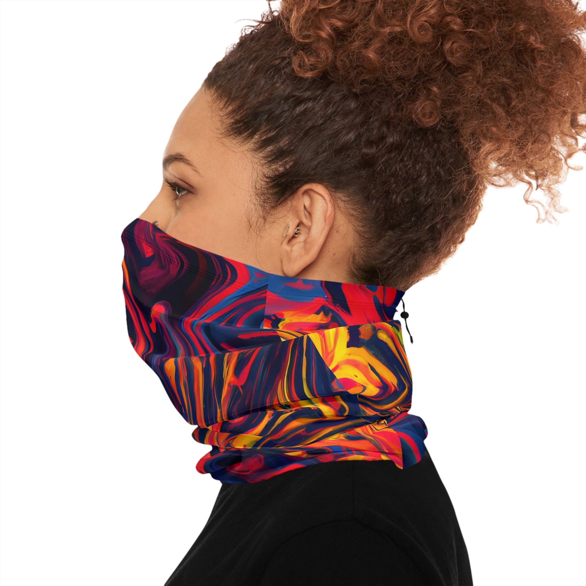 Gaiters - Up In Smoke Design Winter Neck Gaiter - Acid Daddy