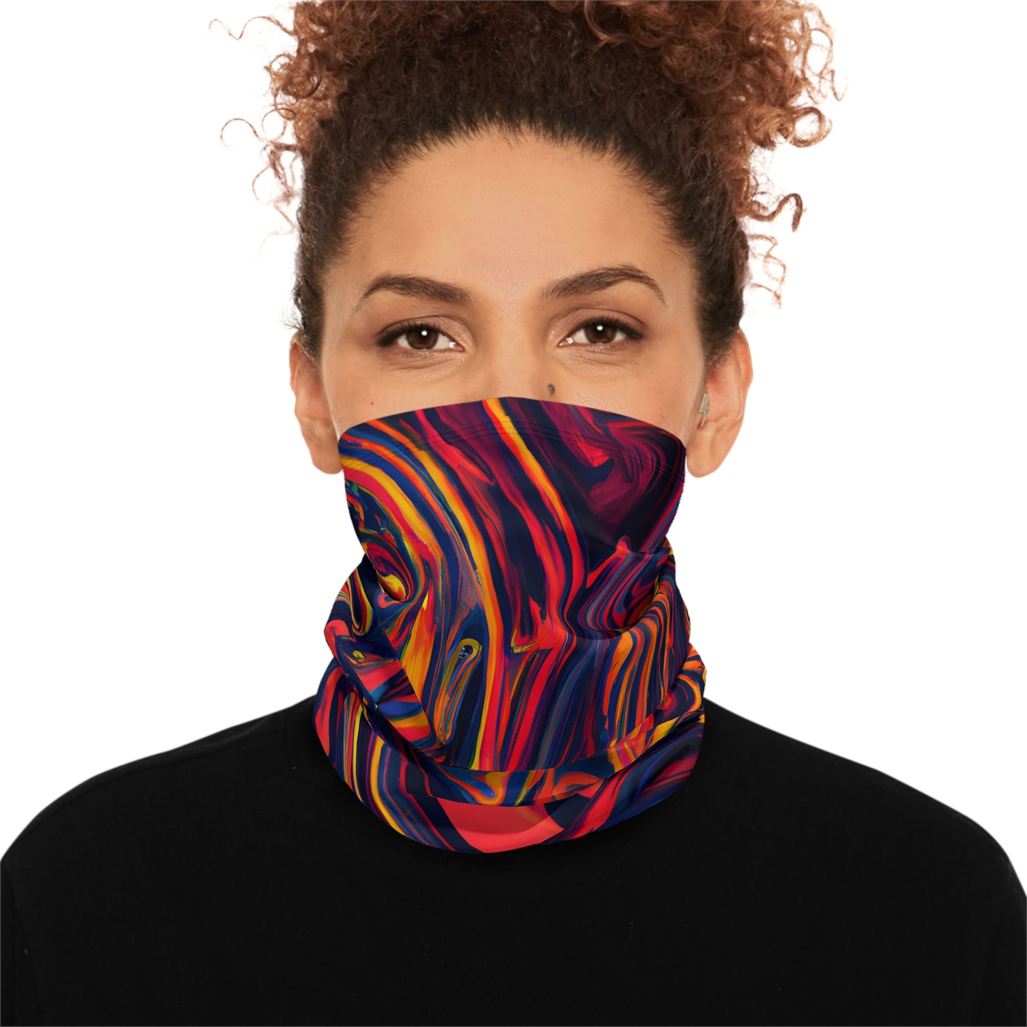 Gaiters - Up In Smoke Design Winter Neck Gaiter - Acid Daddy