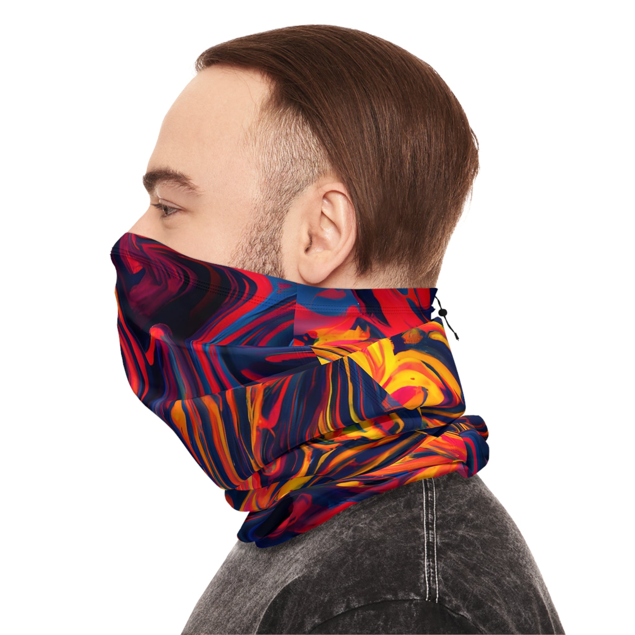 Gaiters - Up In Smoke Design Winter Neck Gaiter - Acid Daddy