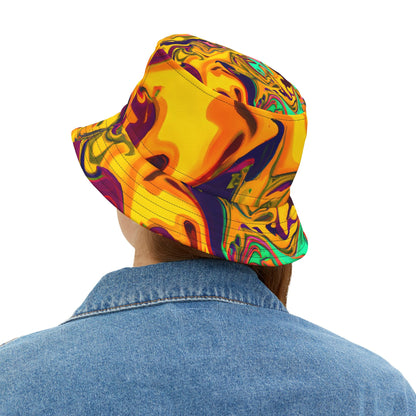 Hats - VibeGold Festival Groove Bucket Hat - Acid Daddy