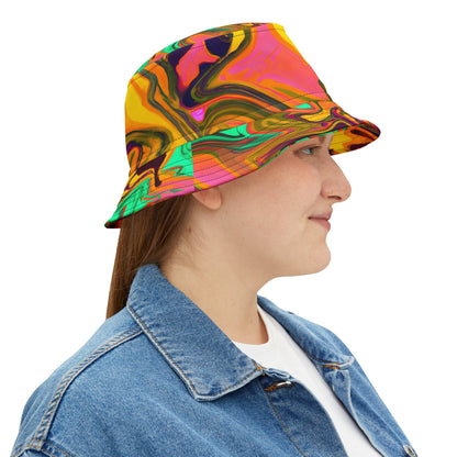 Hats - VibeGold Festival Groove Bucket Hat - Acid Daddy