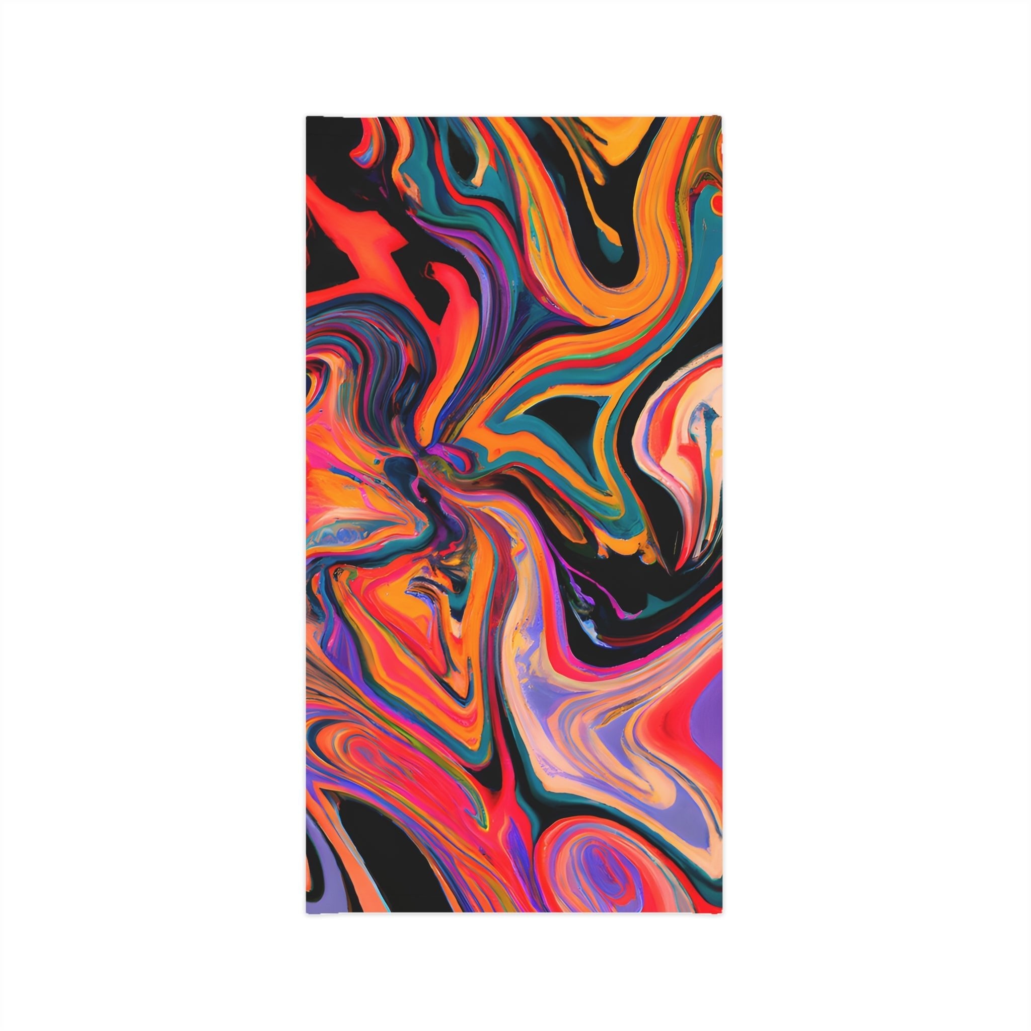 Gaiters - Vibrant Pastel Swirl Midweight Neck Gaiter - Acid Daddy