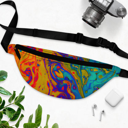 Fanny Packs - Vibrant Psychedelic Festival Trippy Fanny Pack (Medium) - Acid Daddy