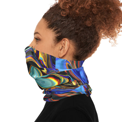 Gaiters - Vibrant Psychedelic Midweight Neck Gaiter - Acid Daddy