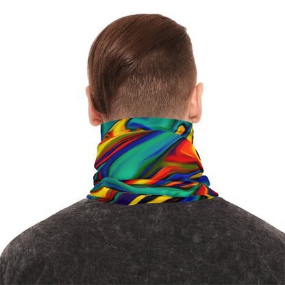 Gaiters - Vibrant Rave Vibes Midweight Neck Gaiter - Acid Daddy