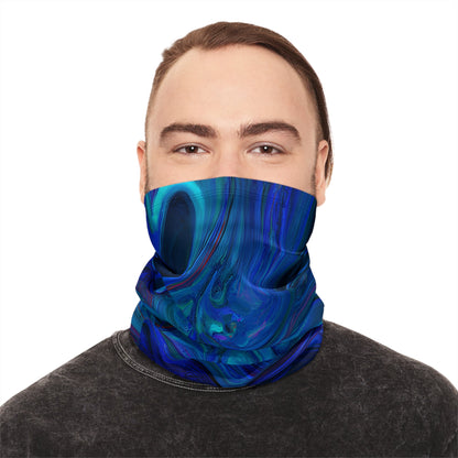 Gaiters - Visceral Blue Chill - Repel Winter Neck Gaiter - Acid Daddy