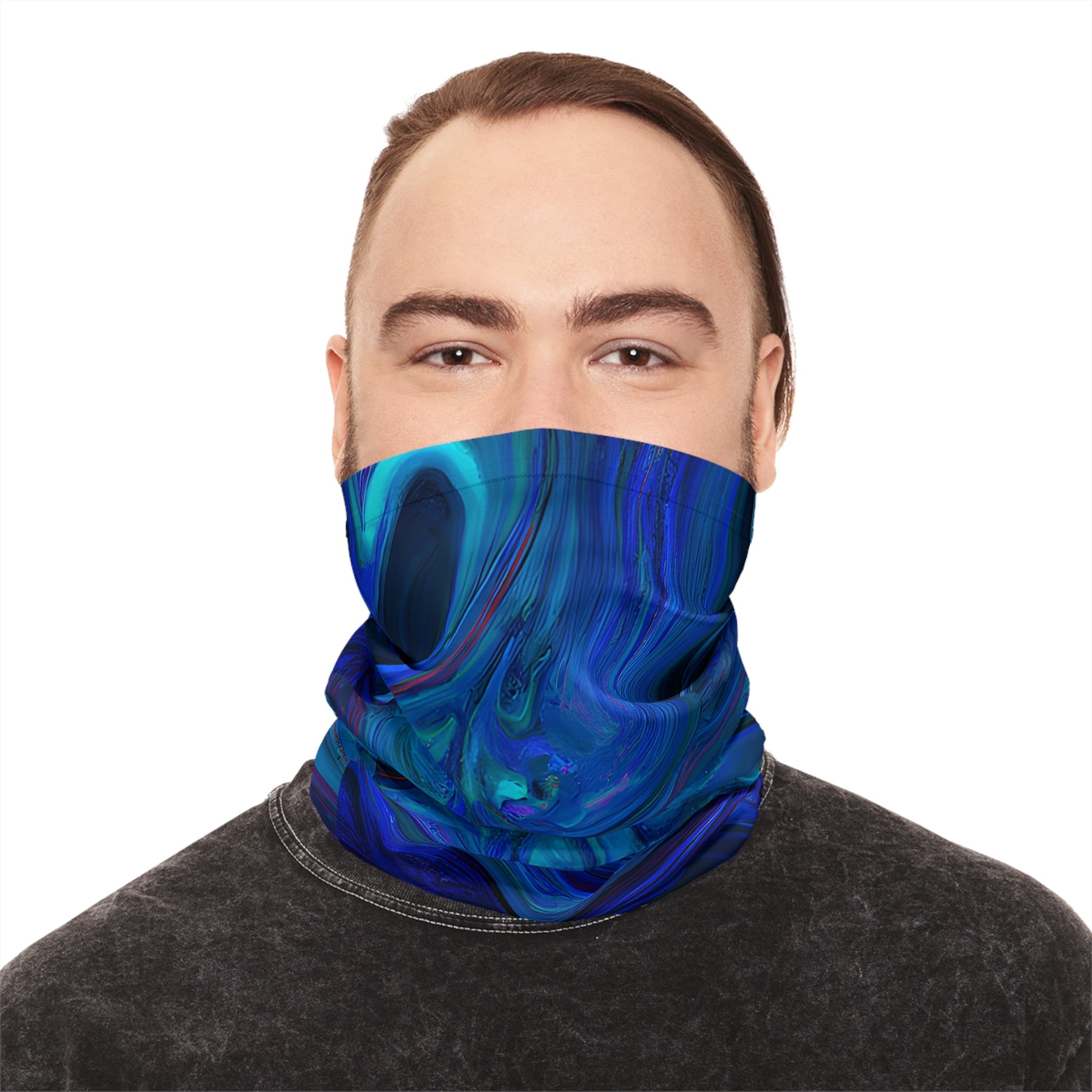 Gaiters - Visceral Blue Cool Comfort Lightweight Neck Gaiter - Acid Daddy