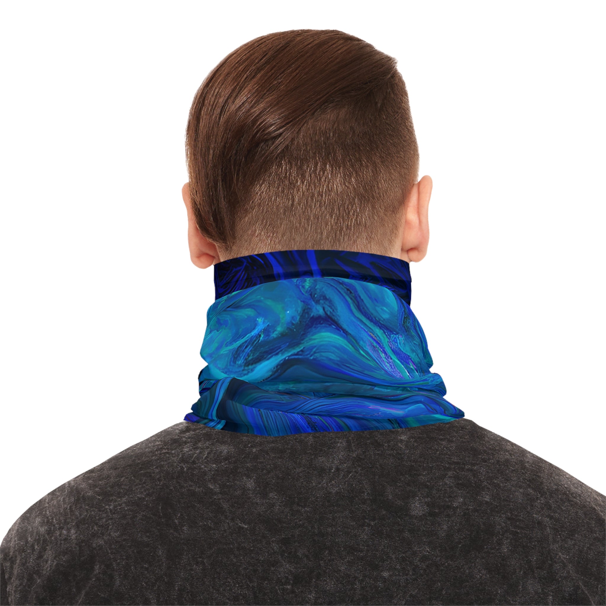 Gaiters - Visceral Blue Midweight Neck Gaiter - Acid Daddy