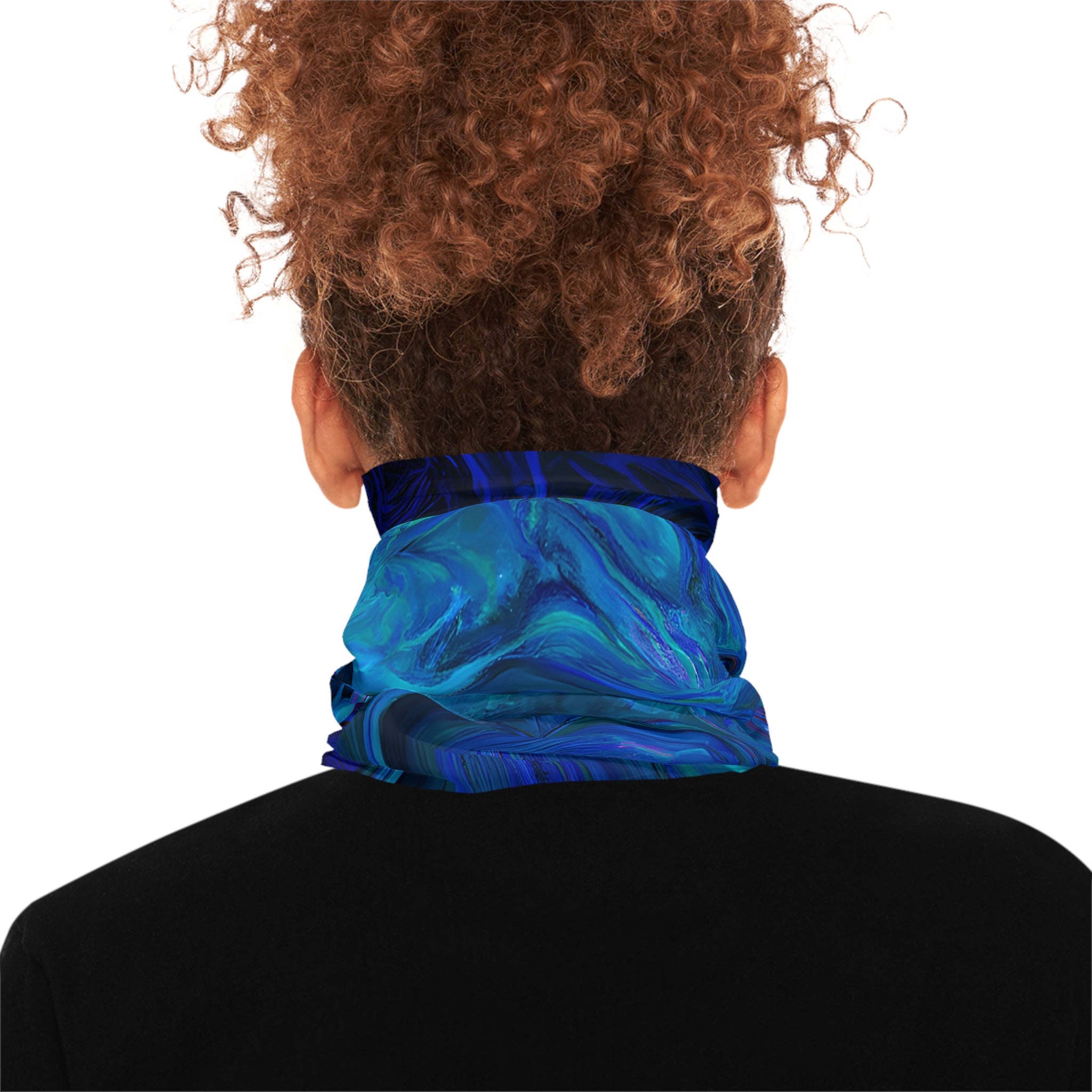 Gaiters - Visceral Blue Midweight Neck Gaiter - Acid Daddy