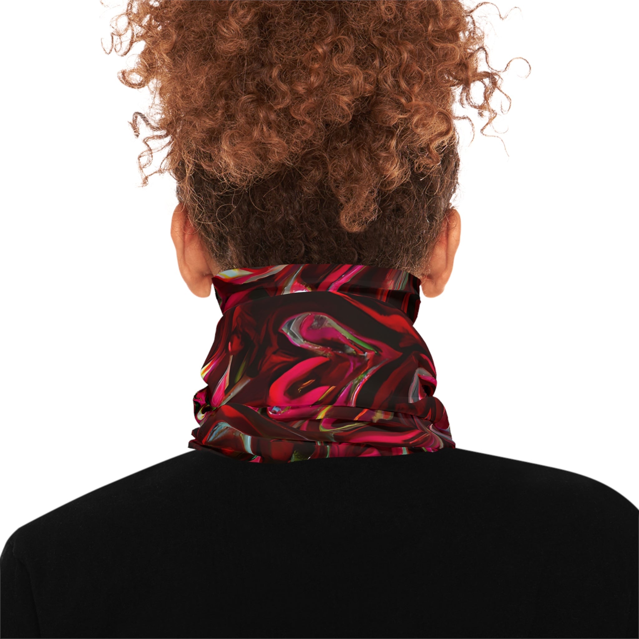 Gaiters - Vivid Roses Chic Lightweight Neck Gaiter - Acid Daddy