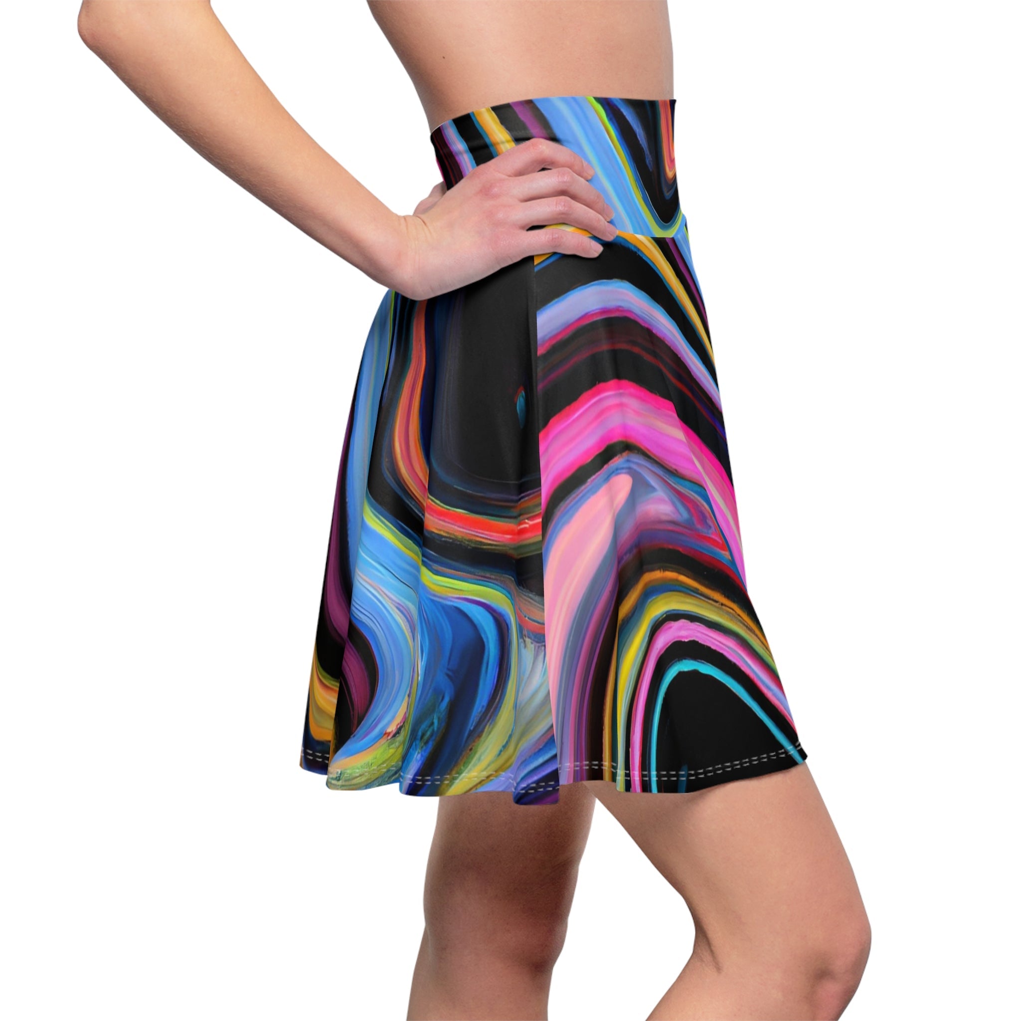 Skater Skirt - Womens Fantastical Skater Skirt - Acid Daddy