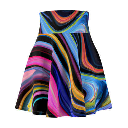 Skater Skirt - Womens Fantastical Skater Skirt - Acid Daddy