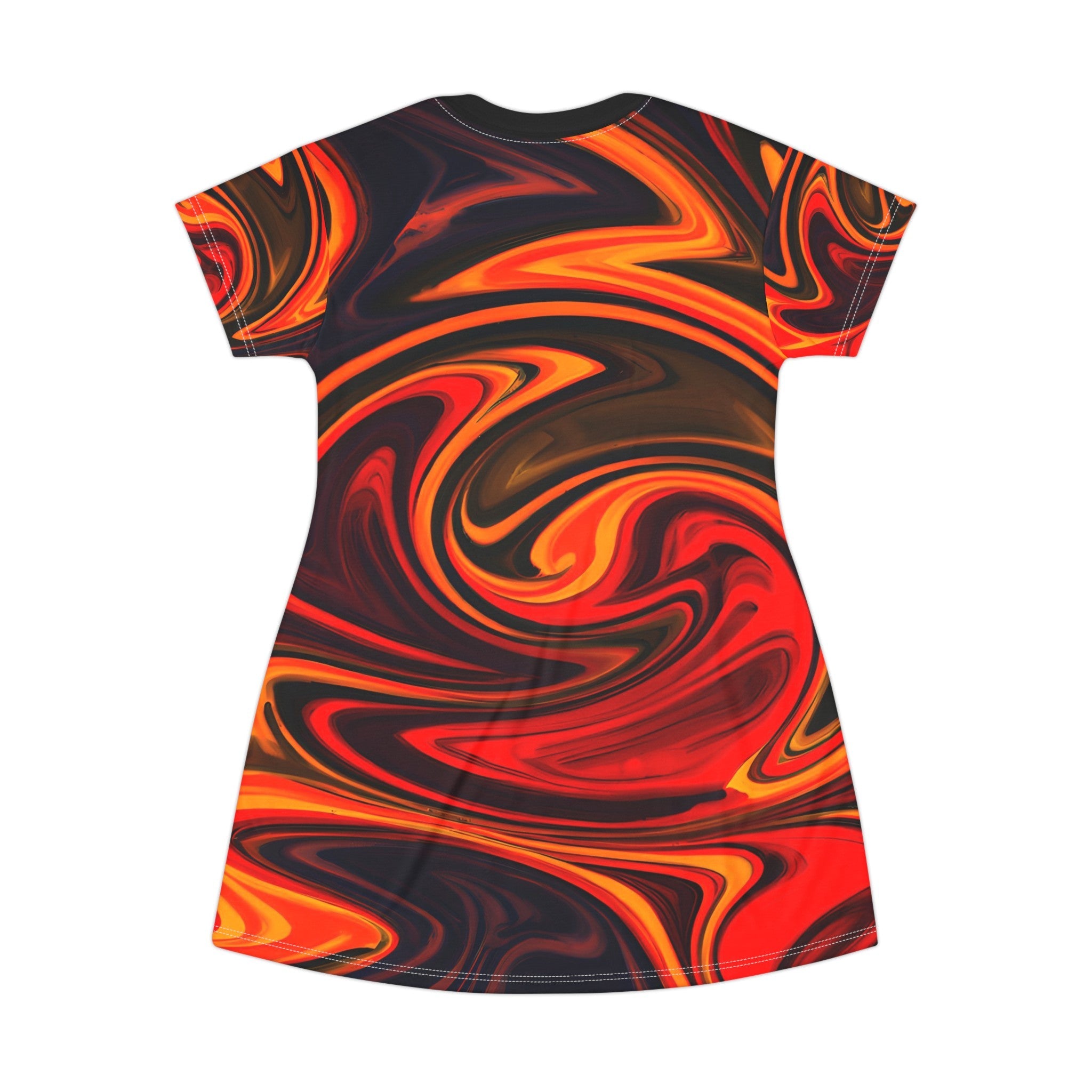 Festival Dresses - Fire Starter T - Shirt Dress - Acid Daddy