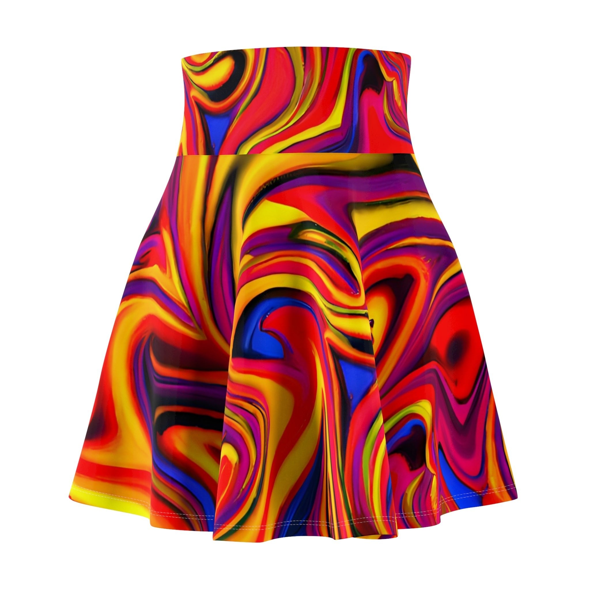 Festival Gear - Skater Skirt - Women's Fruity Banter Fun Skater Skirt - Acid Daddy