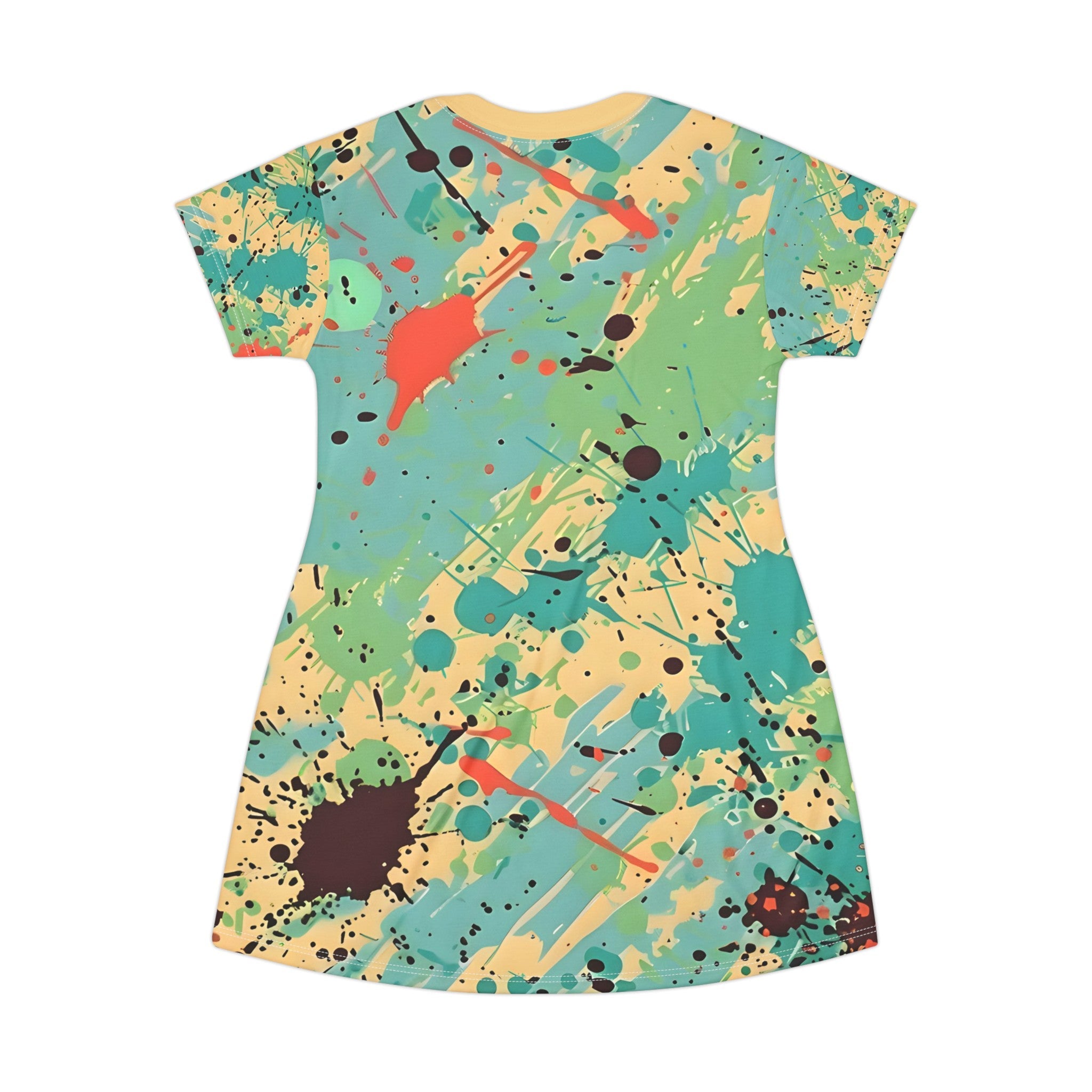 Festival Dresses - Sea Sand Splash T - Shirt Dress - Acid Daddy