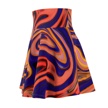 All Over Prints - Women's Zen Radiance Skater Skirt - Acid Daddy