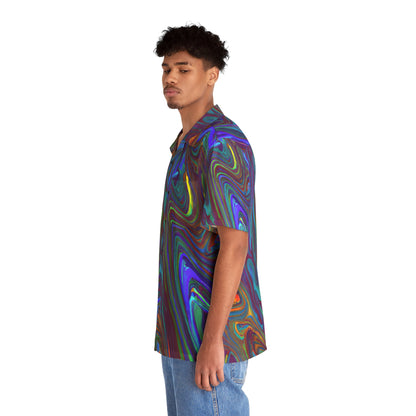 Hawaiian Shirts - Men's Abstract Hawaiian Shirt - Acid Daddy