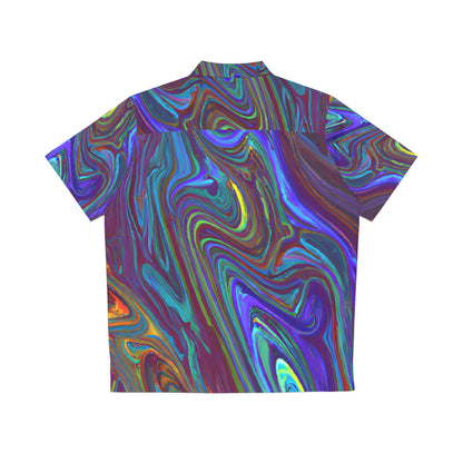 Hawaiian Shirts - Men's Abstract Hawaiian Shirt - Acid Daddy