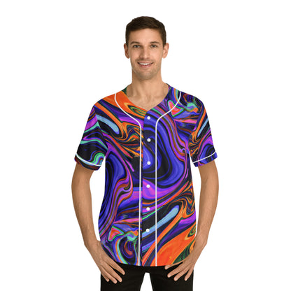 Hawaiian Shirts - Men's Acidic Baseball Jersey - Acid Daddy