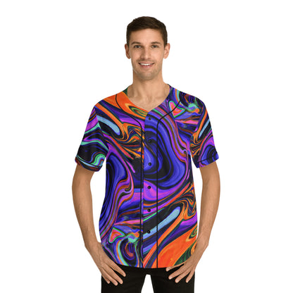 Hawaiian Shirts - Men's Acidic Baseball Jersey - Acid Daddy