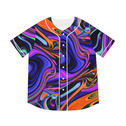 Hawaiian Shirts - Men's Acidic Baseball Jersey - Acid Daddy