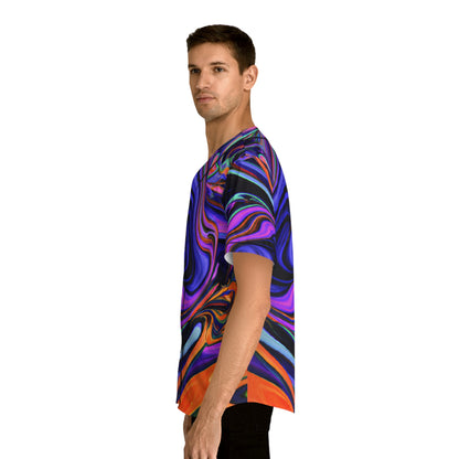 Hawaiian Shirts - Men's Acidic Baseball Jersey - Acid Daddy