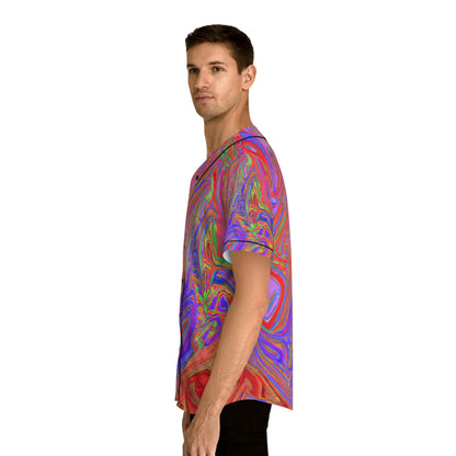 Hawaiian Shirts - Men's Avant - garde Baseball Jersey - Acid Daddy