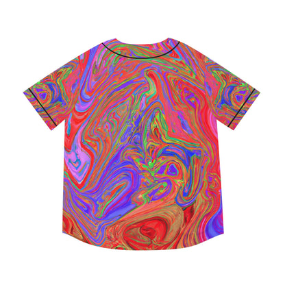 Hawaiian Shirts - Men's Avant - garde Baseball Jersey - Acid Daddy