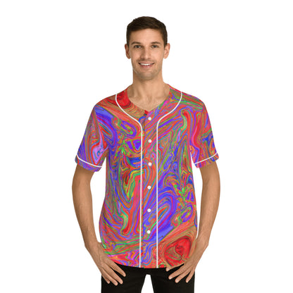 Hawaiian Shirts - Men's Avant - garde Baseball Jersey - Acid Daddy