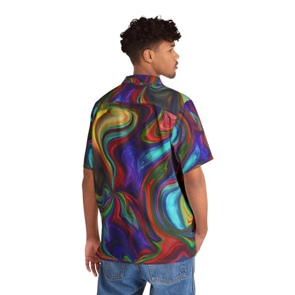 Hawaiian Shirts - Men's Avant - Garde Hawaiian Shirt - Acid Daddy