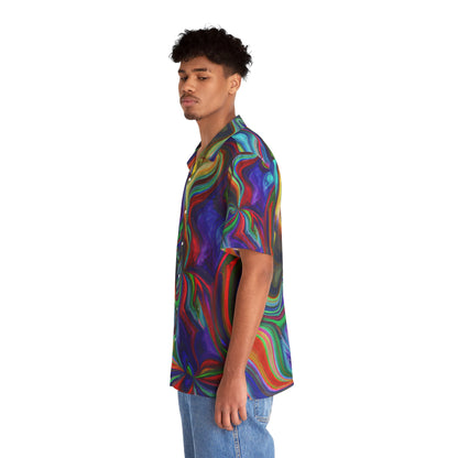 Hawaiian Shirts - Men's Avant - Garde Hawaiian Shirt - Acid Daddy